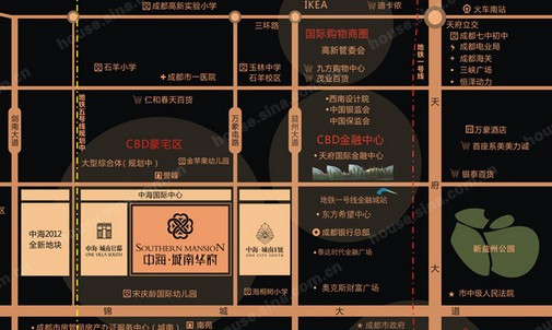 成都银娱优越会&#8226;城南华府都会——豪宅不可跨越巅峰