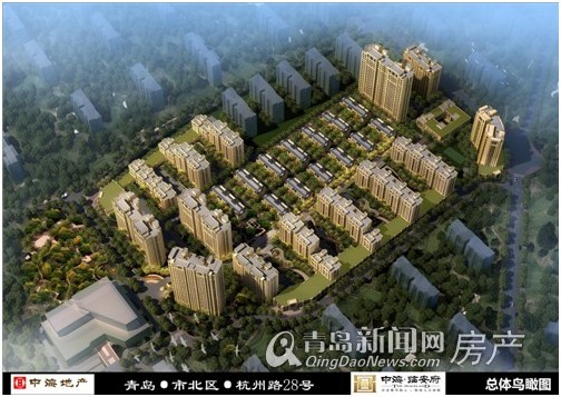 青岛市杭州路28号变身老四方片区最高端住宅小区 命名银娱优越会临安府